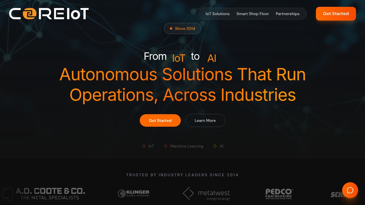 COREIoT — Pioneering IoT, ML & AI Solutions for Industry | Perth, Australia